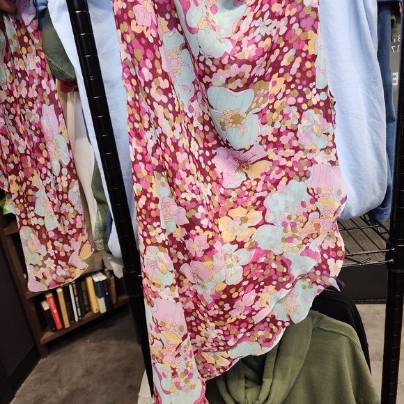 VIEW One Shoulder Assymetric Ruffle Blouse M - Picture 5 of 5